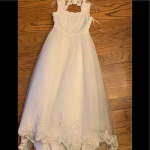 Flower Girl Dress-Ivory